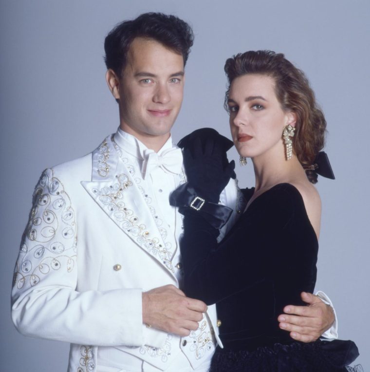 Actor Tom Hanks shot in Los Angeles for the film Big with actress Elizabeth Perkins. (Photo by Aaron Rapoport/Corbis via Getty Images)