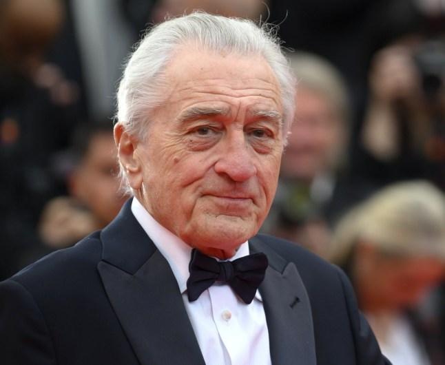 Robert De Niro attends the red carpet for the opening ceremony and 