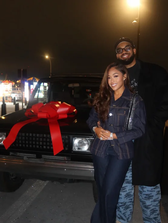 Jordyn Woods planned a birthday surprise months in the making for Karl-Anthony Towns, and it turned into something far more meaningful than a gift