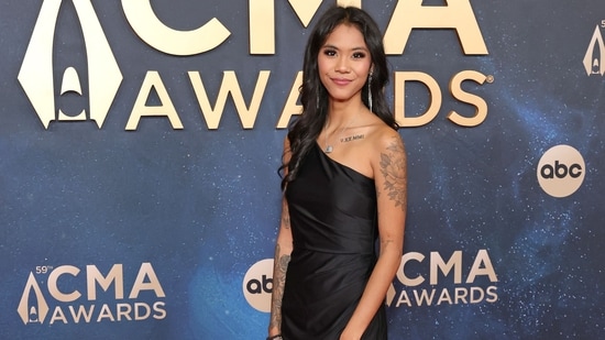Em Downs attends the 59th Annual CMA Awards at Music City Center on November 19, 2025 in Nashville, Tennessee(Getty Images via AFP)