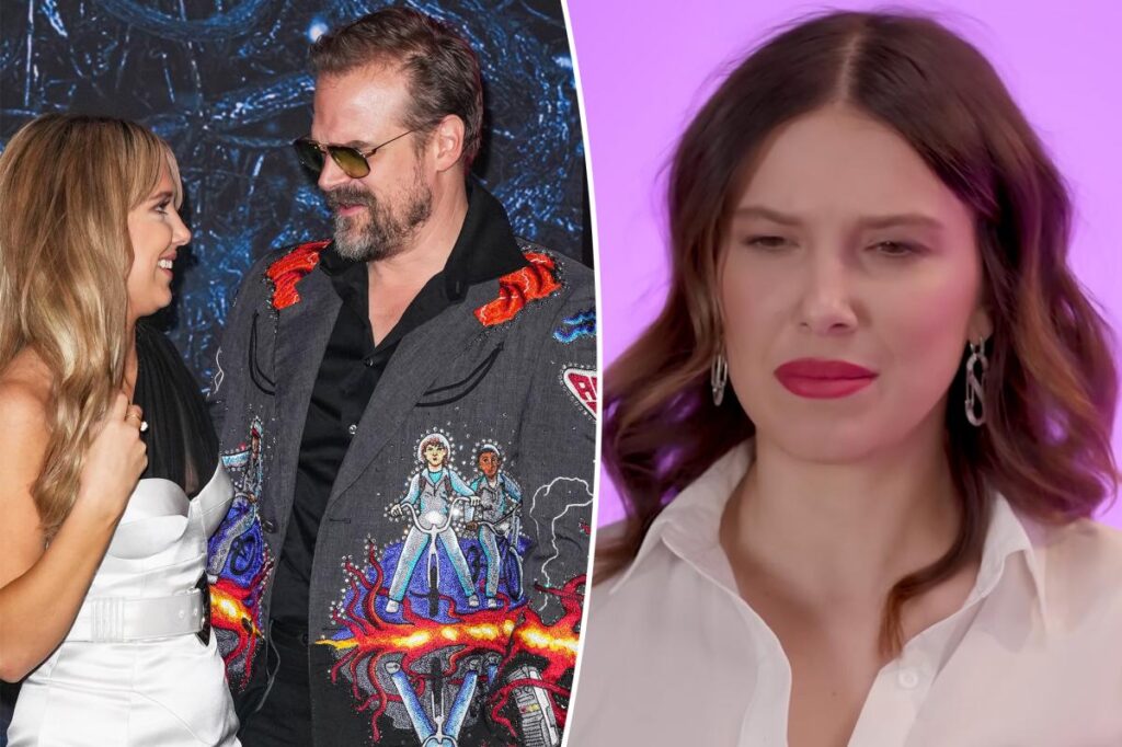 Millie Bobby Brown hints at David Harbour tension in awkward resurfaced interview Millie Bobby Brown hints at David Harbour tension in awkward resurfaced interview
