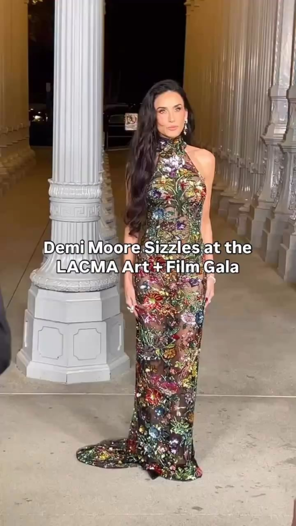 Demi Moore at the LACMA Art + Film Gala