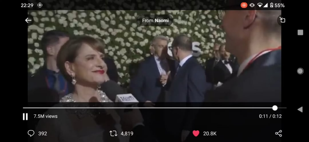When extraordinary Patti Lupone in 2017 says that she wouldn't perform for Trump