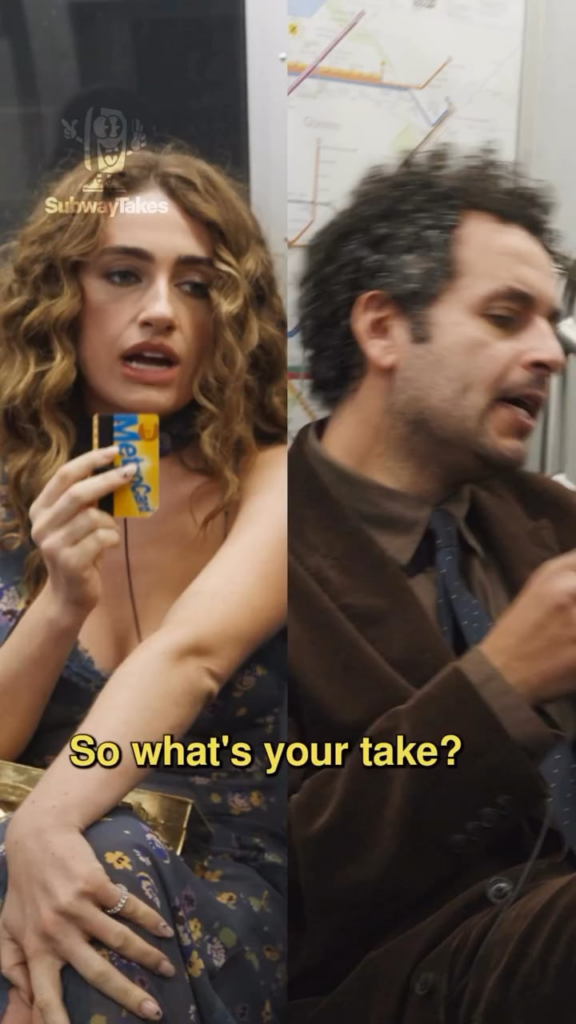 Rachel Sennott’s Subway Hot Take: “Everyone needs to get addicted to one thing at least once in their life to prove to themselves that they can break an addiction.”
