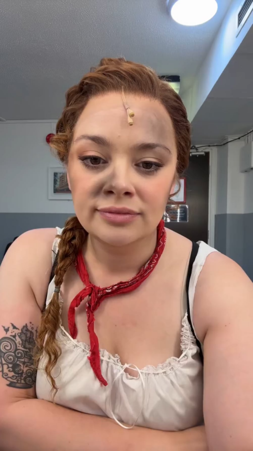 Carrie Hope Fletcher on the expectation for performers to have thick skin