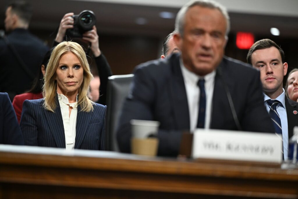 7 takeaways from Cheryl Hines’s memoir Cheryl Hines, wife of Robert F. Kennedy Jr., during the health secretary's confirmation hearing before the Senate Finance Committee on Capitol Hill in January.