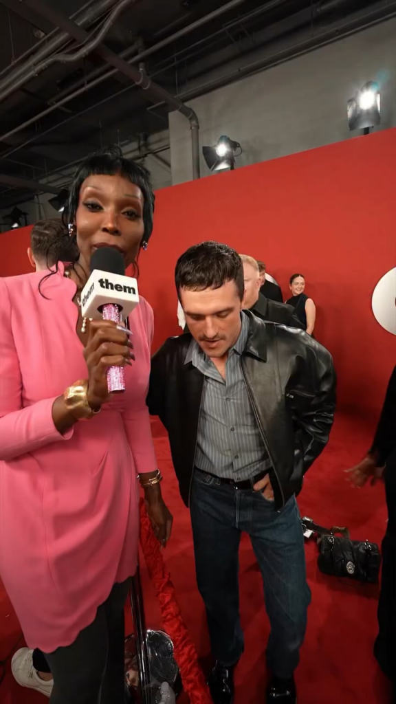 Josh Hutcherson’s message for the Dolls (trans women/transfeminine non-binary people): “Fuck the noise. Haters are gonna hate. Haters are just fans on a bad day. And just fucking do you.”