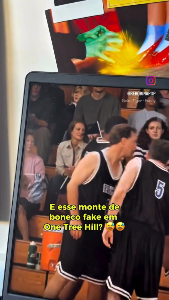 Mannequins being used as extras in One Tree Hill
