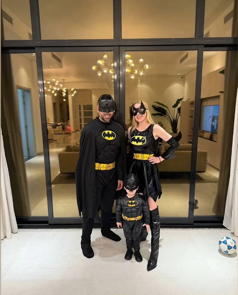 <p>Lindsay Lohan, Bader Shammas, Luai</p>