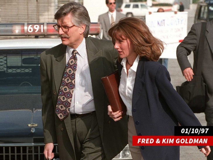 fred and kim goldman name date swipe