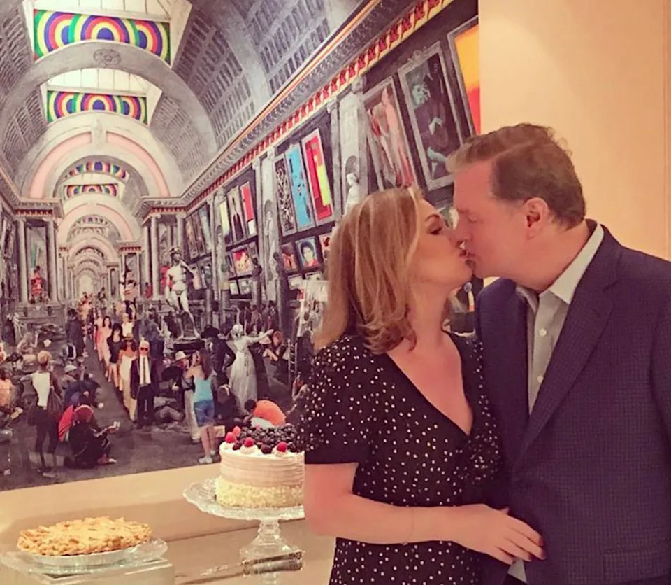 Kathy also shared a video of herself and Rick on their 20th wedding anniversary. kathyhilton/Instagram