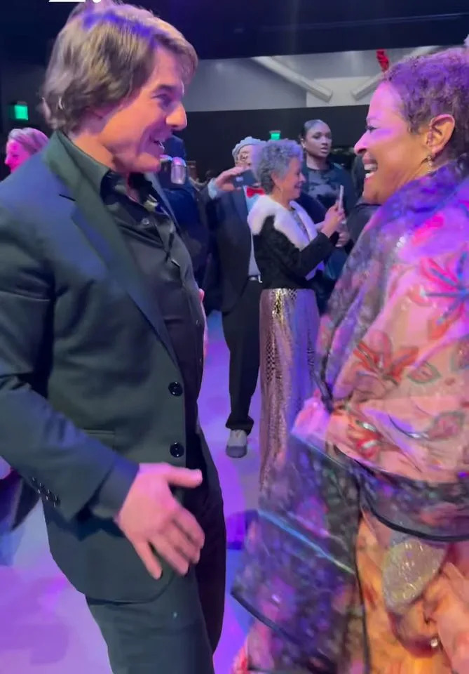 Debbie Allen Dance Academy/Instagram Tom Cruise and Debbie Allen.