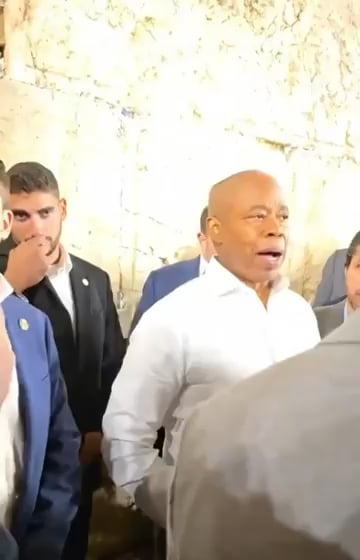 Former New York City mayor, who lost his seat to Zohran Mamdani, made a visit to the Al-Buraq/Western Wall in occupied Jerusalem, telling an Israeli audience that he came back to Israel and tell them that "I served you as the mayor".