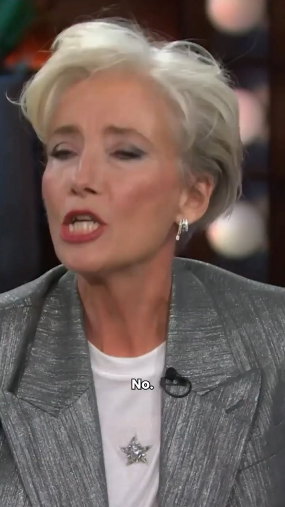 Say it with Emma Thompson — NO!!