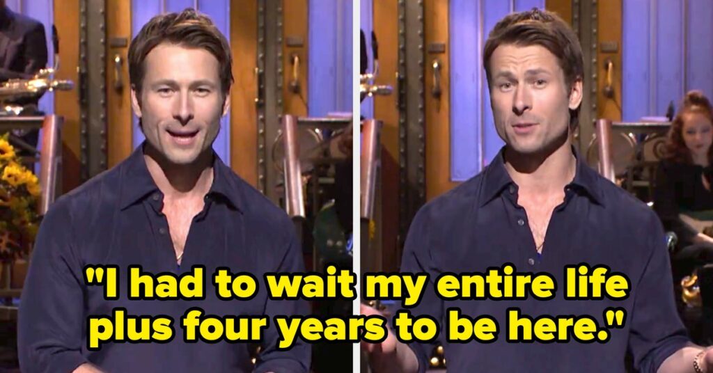 Glen Powell’s Full Circle SNL Moment Goes Viral Glen Powell's Full Circle SNL Moment Goes Viral