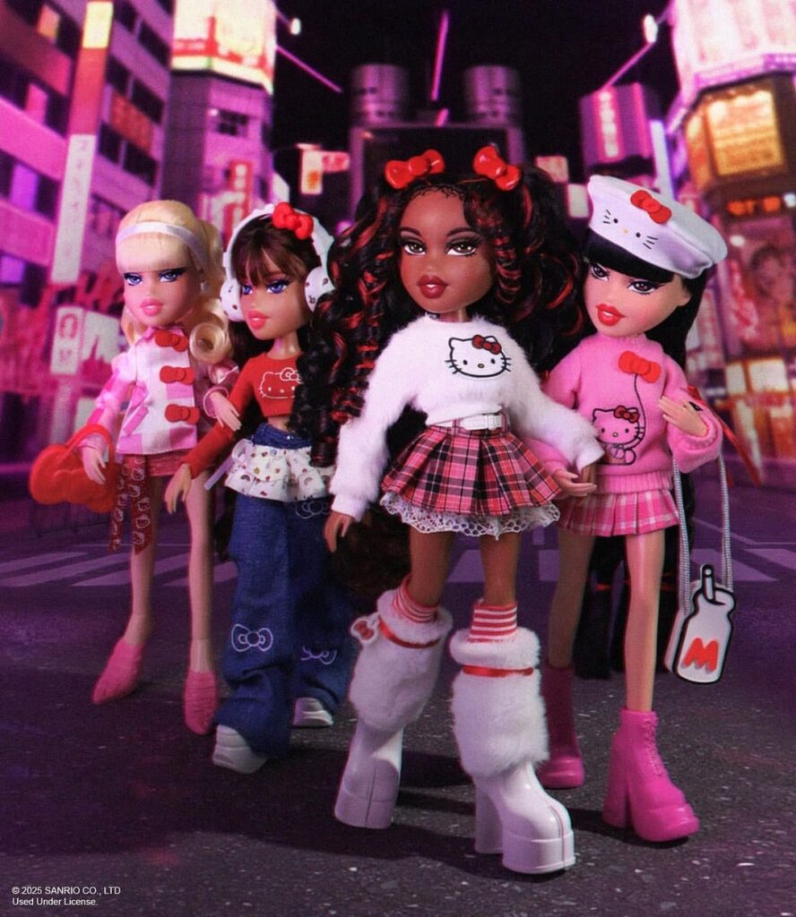 Bratz has officially unveiled Sasha’s Bratz x Hello Kitty doll