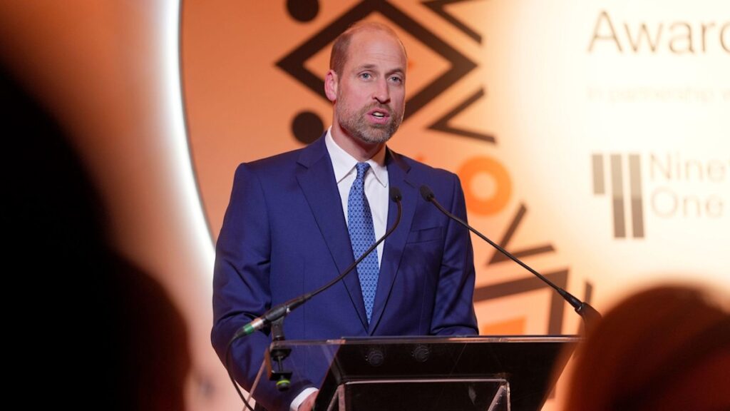 Prince William joined by royal cousin Zara Tindall as they head for Tusk Awards – best photos