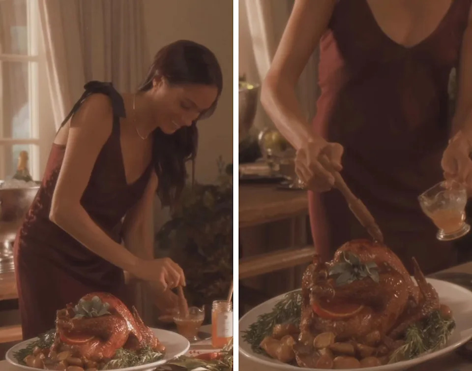 Meghan Markle gets ready for the holidays