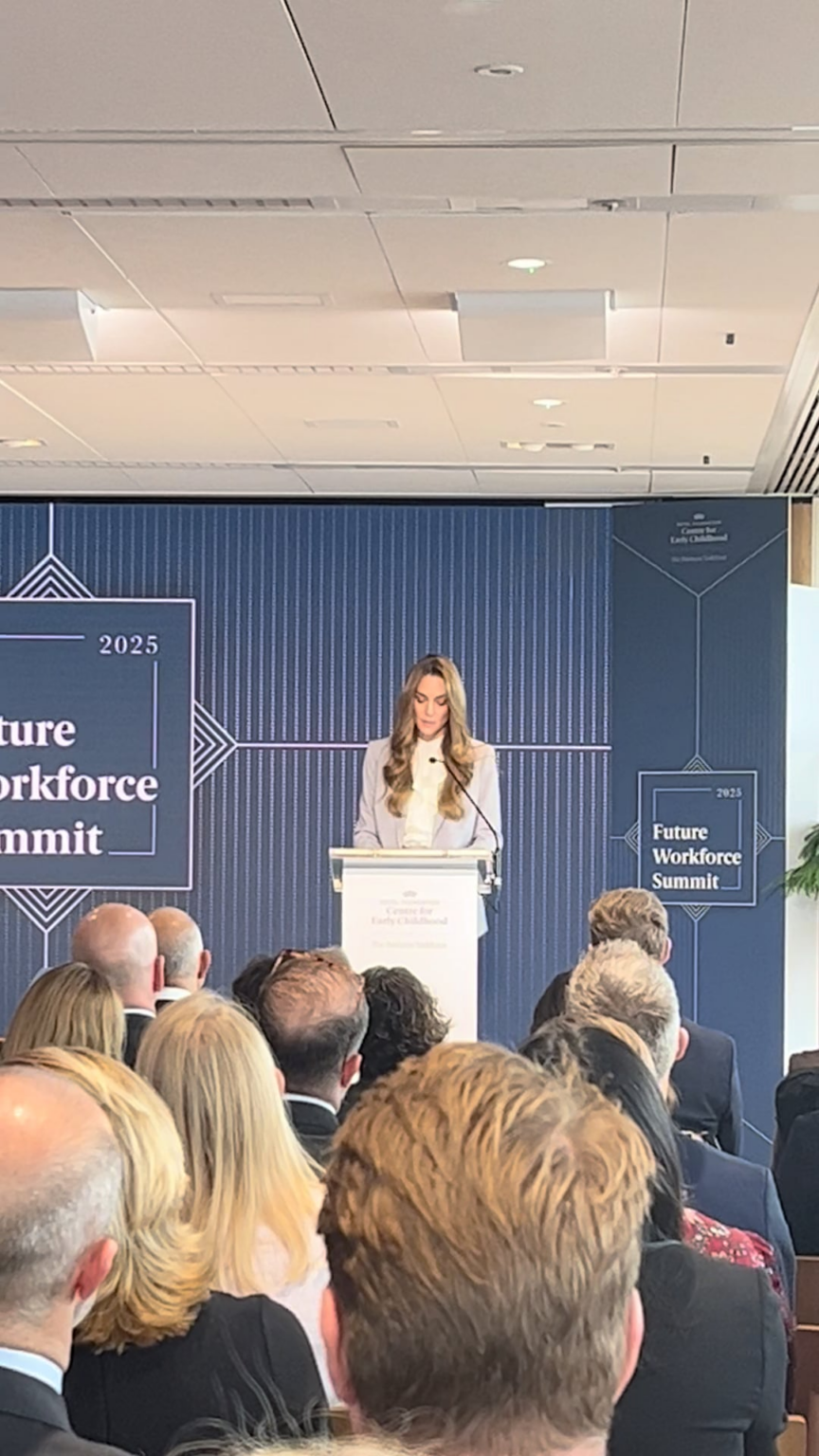 Kate Middleton Delivers First Speech Since Her Cancer Diagnosis at London Event for Next Stage In Kids' Mission