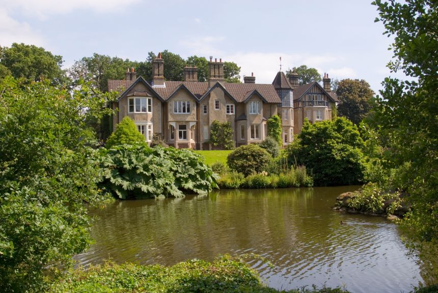 York Cottage sits on the grounds of the Sandringham estate.