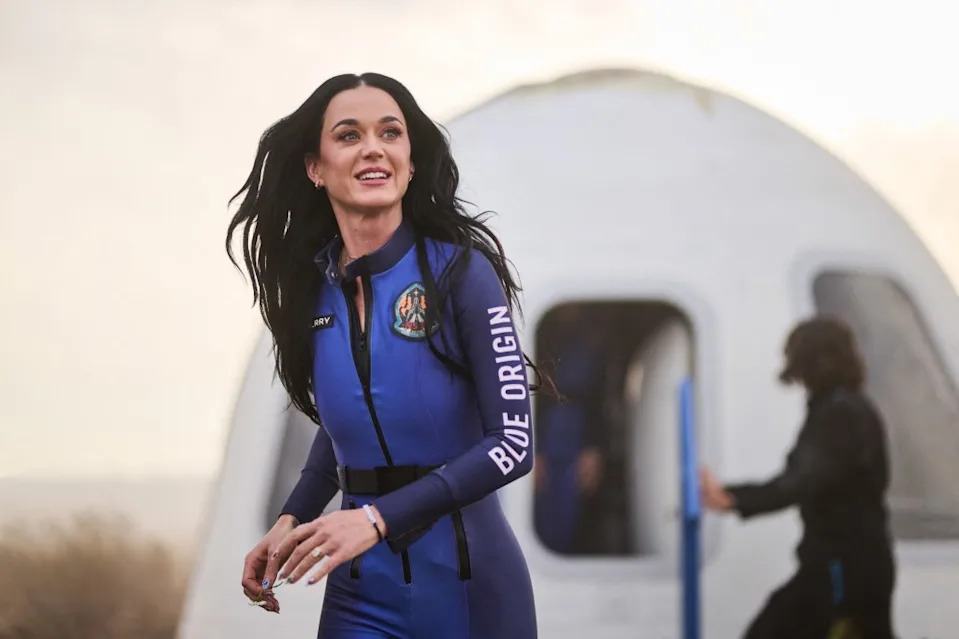 Perry went on the controversial space flight in April. ZUMAPRESS.com / MEGA