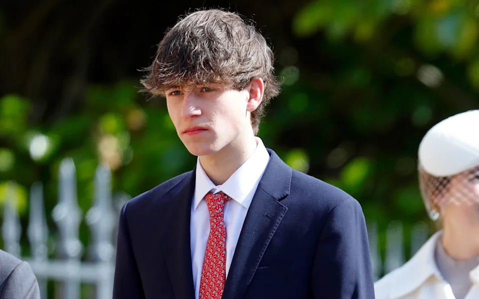 James, Earl of Wessex, photographed at Windsor Castle on April 20 2025
