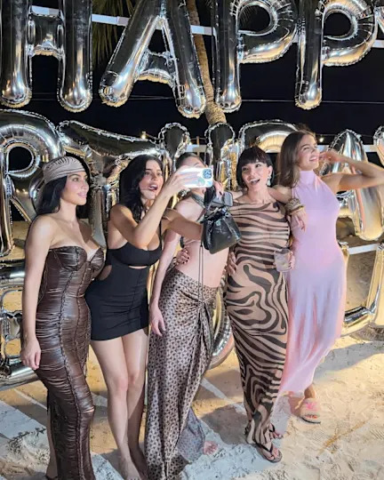 Kendall Jenner was joined by Kim Kardashian, Kylie Jenner, Kris Jenner, and Khloé Kardashian on her 30th birthday