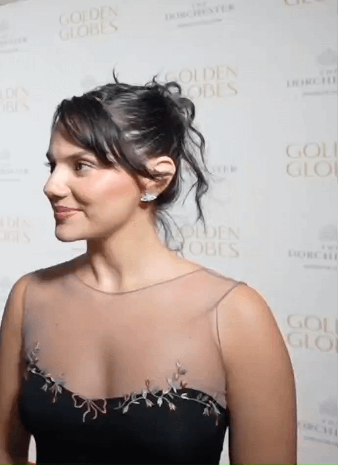 Dafne Keen at the Golden Globes Cocktail Party during London Film Festival, October 2025
