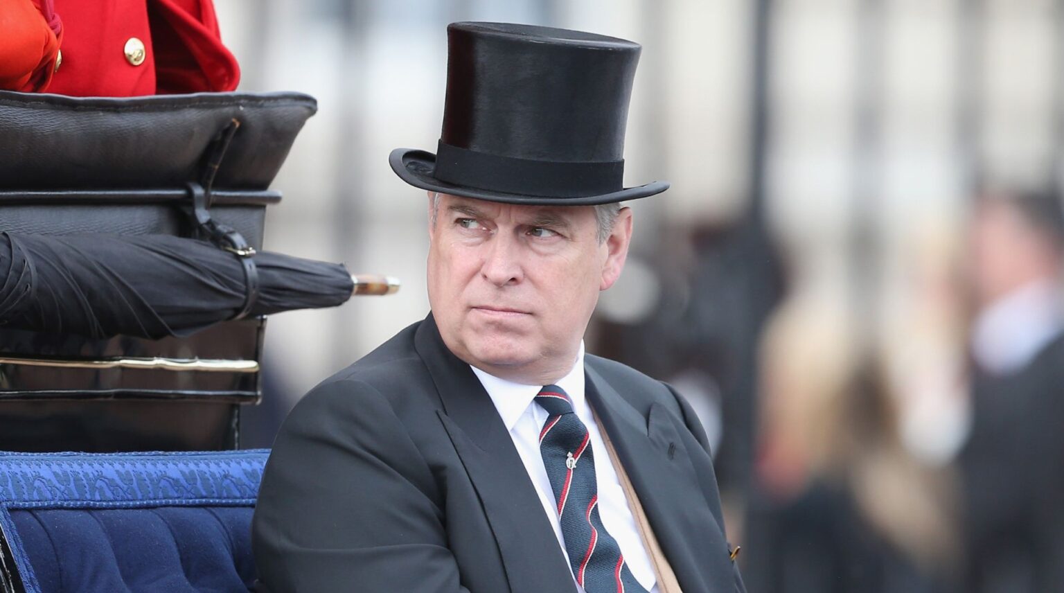 Former Prince Andrew Could Lose $730,000 Leaving Royal Lodge Prince Andrew rides in a carriage while wearing a top hat and a suit