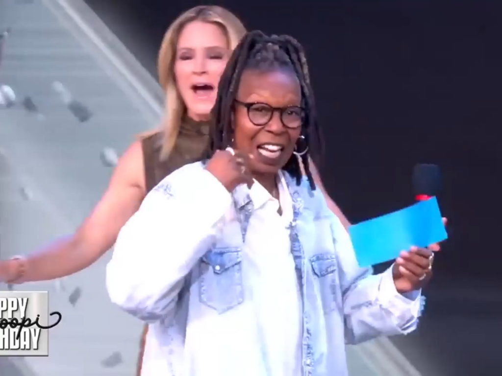 Whoopi Goldberg surprises ‘The View’ audience member with free car