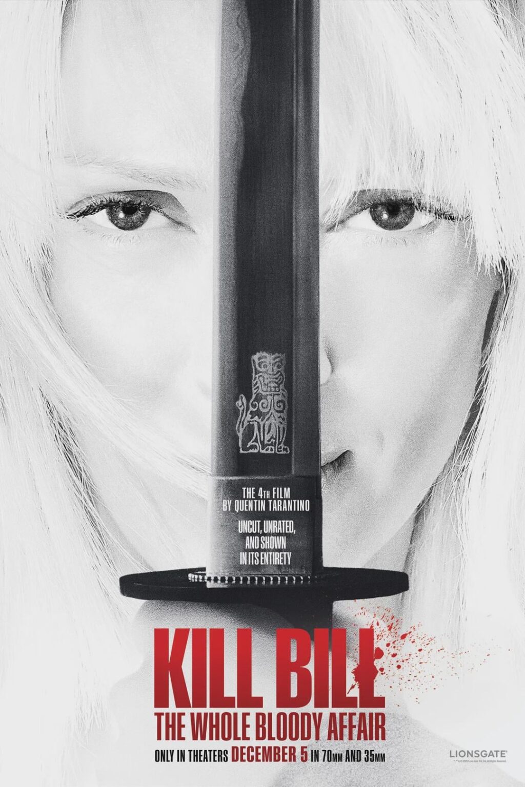 Official Poster for Quentin Tarantino's ‘Kill Bill: The Whole Bloody Affair’
