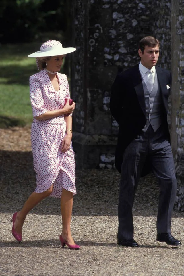 Getty Princess Diana and Prince Andrew on July 21, 1985