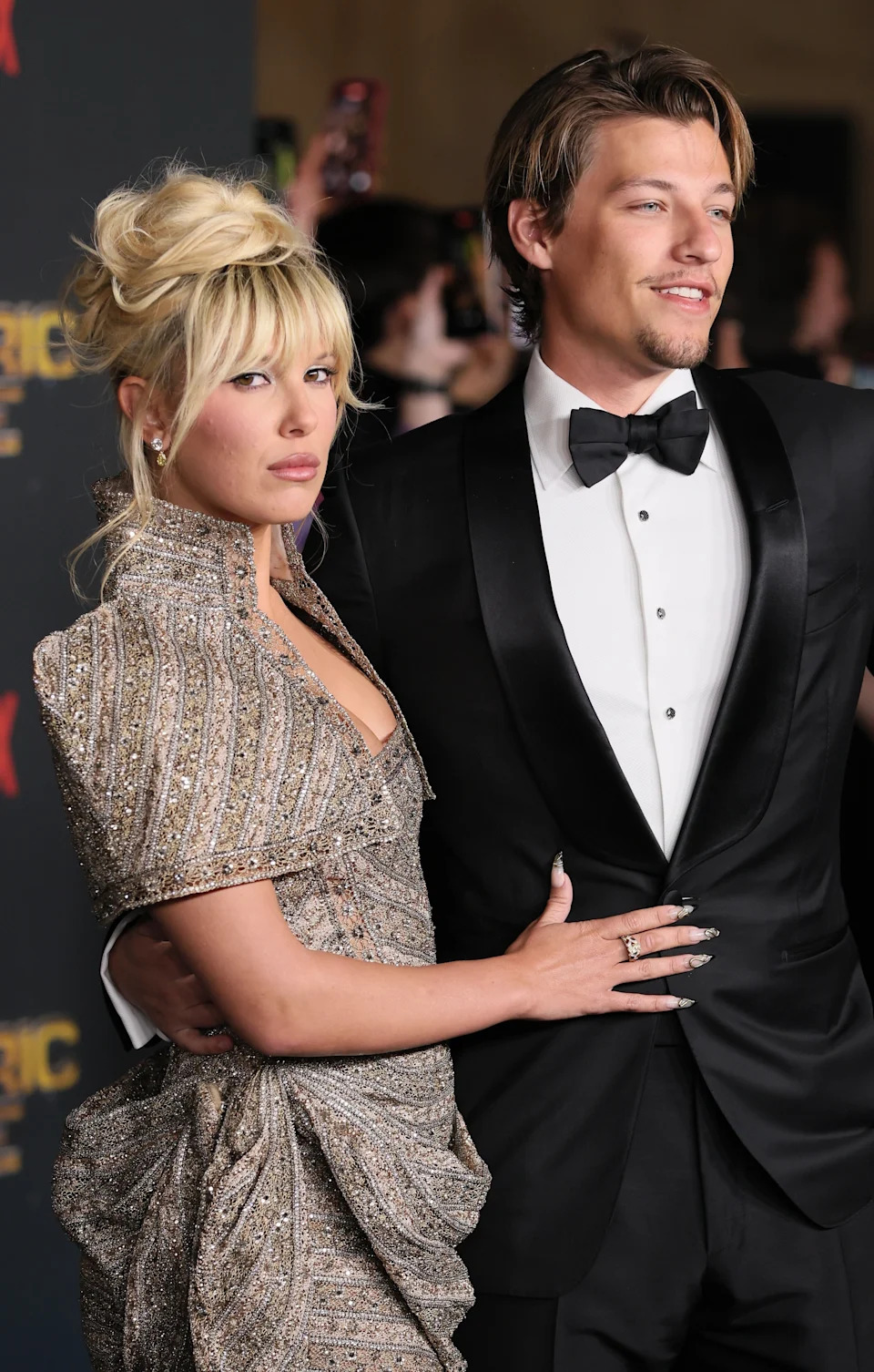 Jake and Millie at an event