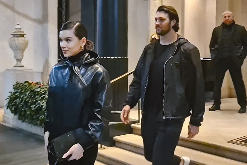 Aissaoui Nacer / BACKGRID Hailee Steinfeld and Josh Allen in February 2025