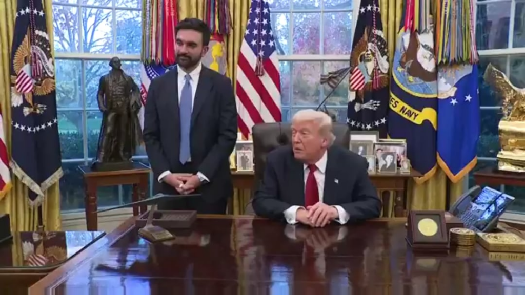 When asked if he thought Zohran Mamdani was a "jihadist", Donald Trump said no