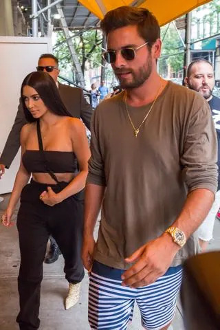 Alessio Botticelli/GC Images Kim Kardashian and Scott Disick spotted out in New York City in 2017.
