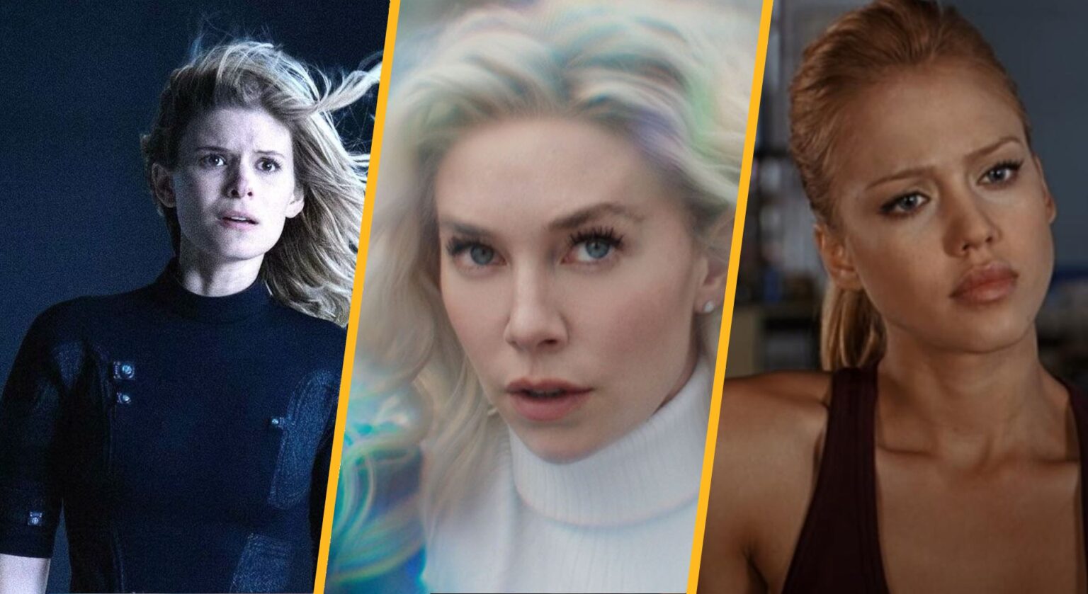 Fantastic Four: Every Live-Action Version of Sue Storm, Ranked