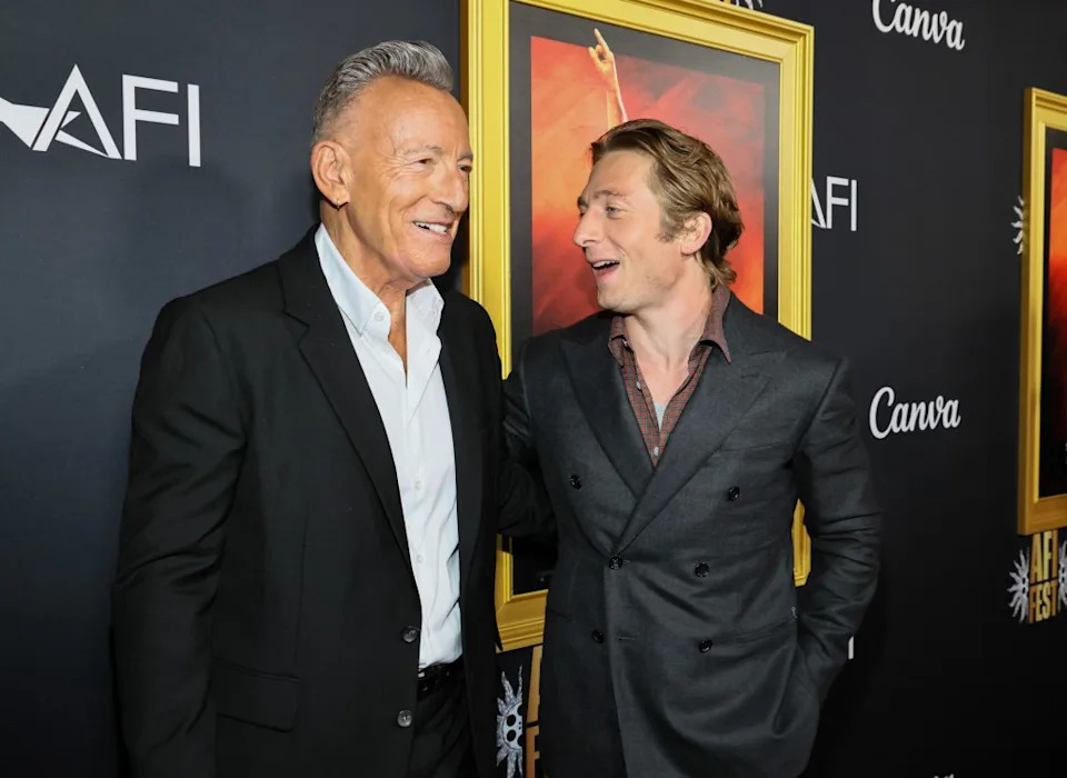 The Bruce Springsteen movie “Deliver Me From Nowhere,” starring Jeremy Allen White as the Boss, has struggled at the box office so far. Getty Images for AFI