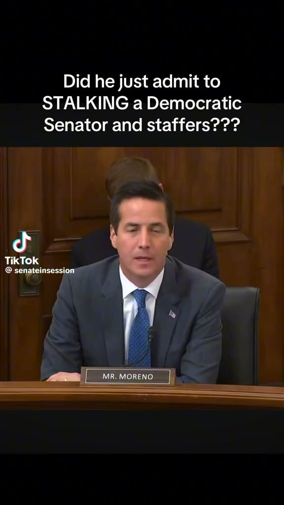 A sleepy Senate Commerce hearing on transportation nominees devolves into heated fight between Sens. Jacky Rosen (D) and Bernie Moreno (R), with Rosen accusing Moreno of tracking her team's car VIN numbers