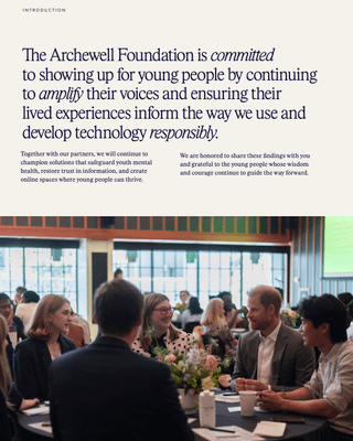 Archewell Foundation releases results of third annual 'Insights Sessions' on growing up in the digital age - youth say tech is 'overstimulating' and fear for authenticity and critical thinking skills