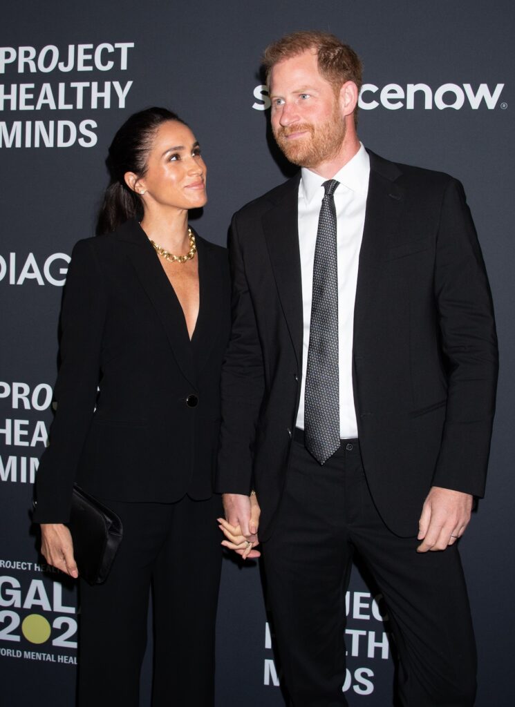 Meghan Markle and Prince Harry at event