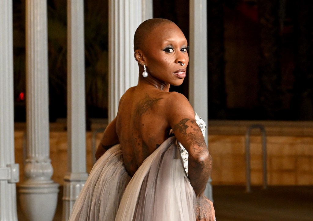 Cynthia Erivo’s LACMA Gown Is Giving Major Trypophobia Flashbacks