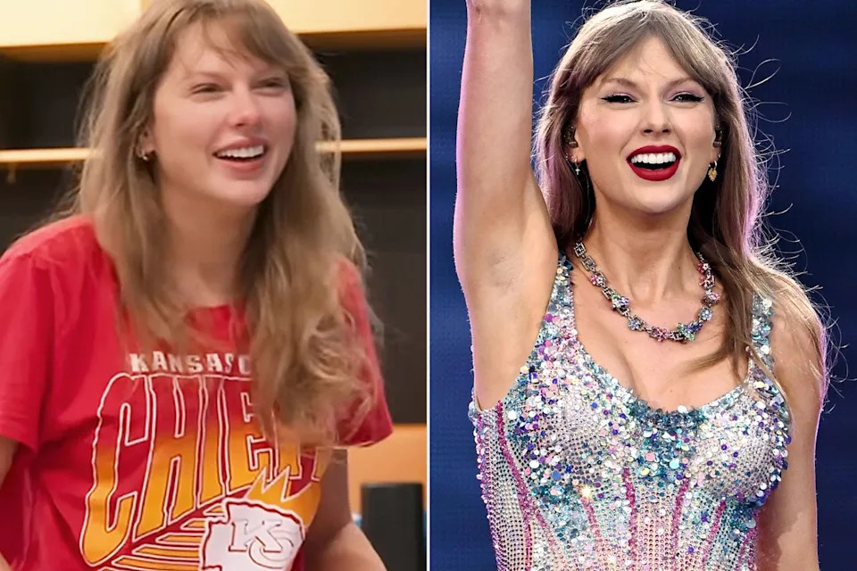 Disney+; Kate Green/Getty Taylor Swift ditches her glam in official trailer for new Disney+ docuseries
