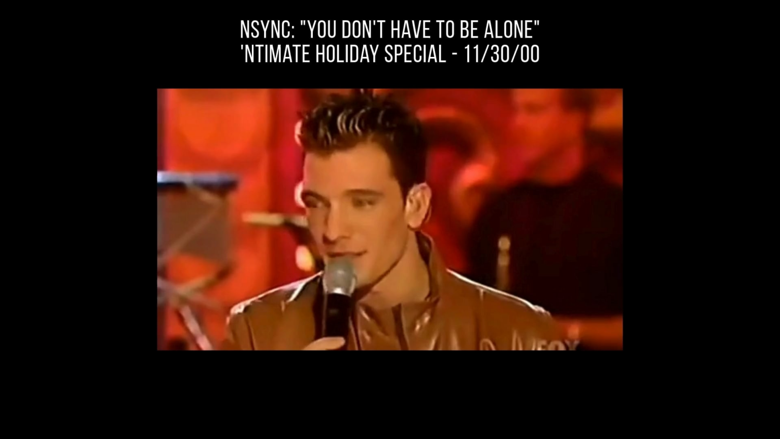 Throwback: *NSYNC's Holiday Special aired 25 years ago today