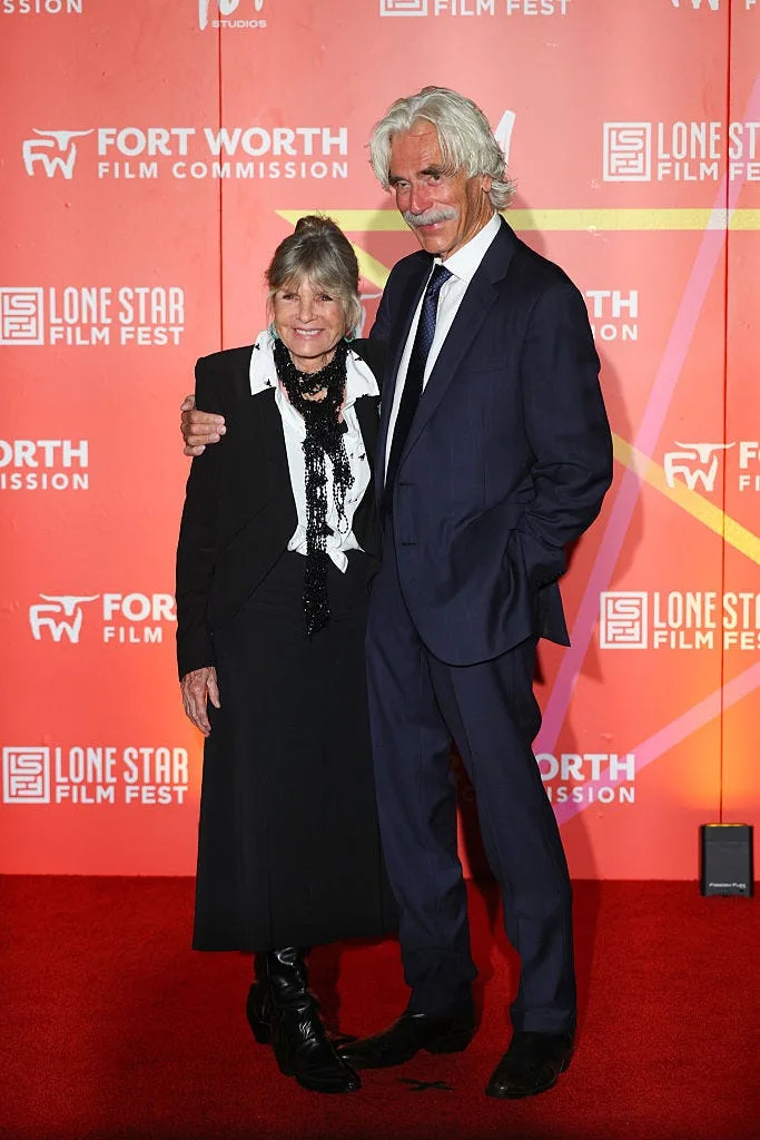 sam elliott walks red carpet with his wife country living