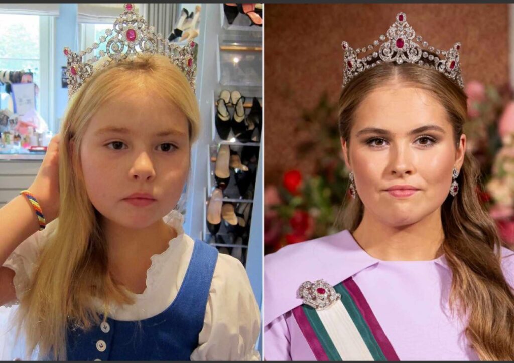 When Royal children play dress up it’s just practice for the future:)
