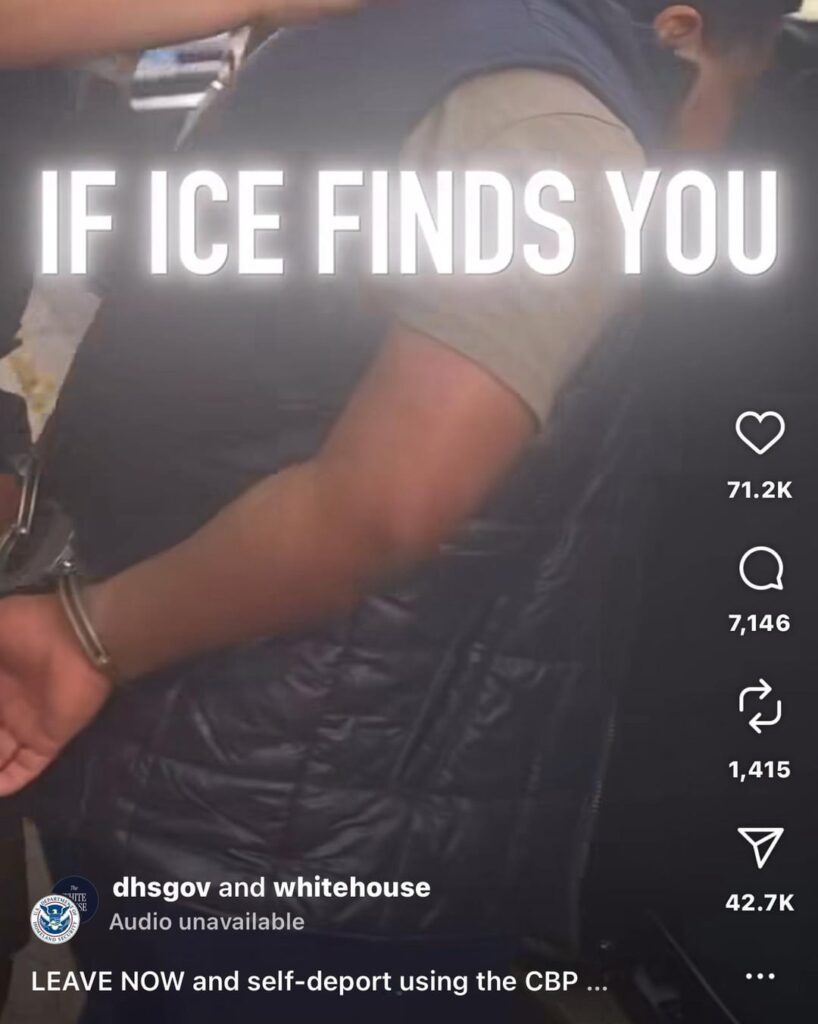 Olivia Rodrigo removes her song “all american bitch” from instagram after calling out the Dept. of Homeland Security for using it on their racist videos