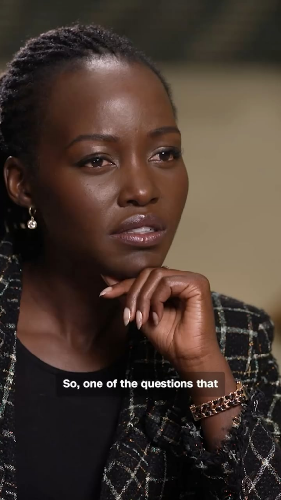Lupita Nyong’o on turning down slavery roles after winning an Oscar: I like to be a joyful warrior for changing the paradigms of what it means to be African and if that means I work less to ensure I’m not perpetuating the stereotypes that are expected of people from my continent, then let me do that