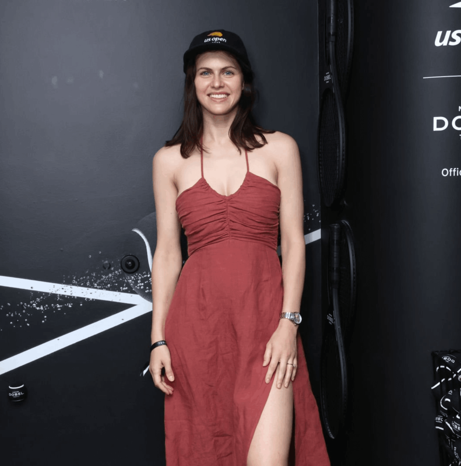 Alexandra Daddario on the US Open red carpet (09/09/23)