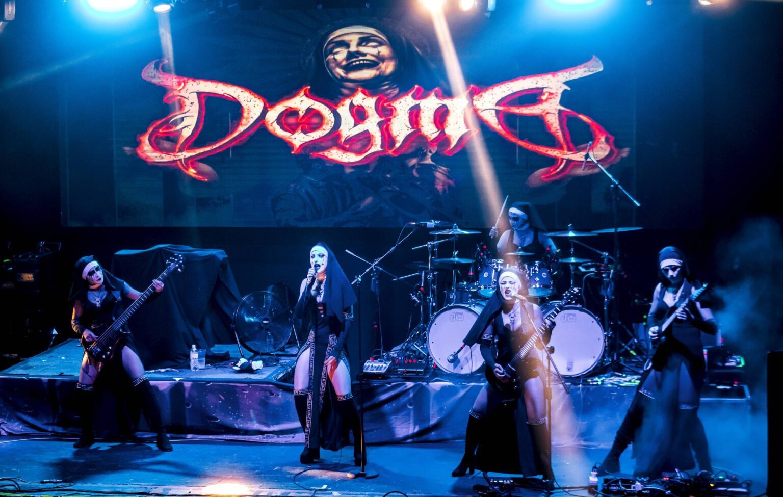 Heavy metal nun band Dogma implode with accusations of "manipulation" and "mistreatment"